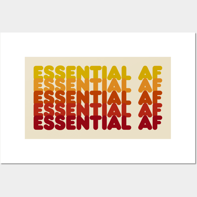 Essential AF Wall Art by Pablo_jkson